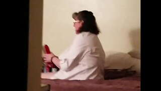 12 inch მსუქანი ვიბრატორი, რაც ცოლი ნამდვილად მძიმე