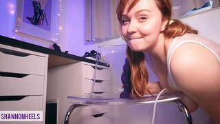 Unbox סקירה של ענק רע הרבייה הדרקון מפלצת זין ענק מבעבע Creampie שלי חזק את הכוס חור - שאנון עקבים