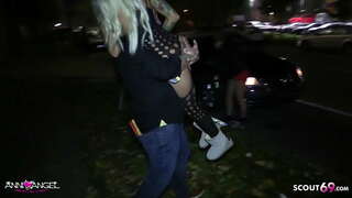 Horny mens surprise Anni Zanj Bareback nan machin nan soti nan Itilizatè a foutu